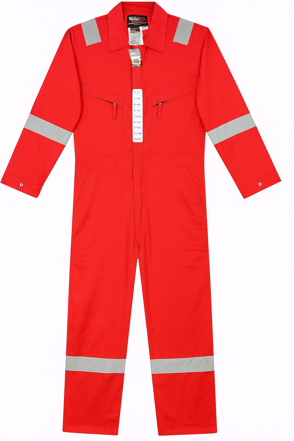 Walls 100% Cotton Breathable Flame Retardant Coveralls (GFR62370) Size 48 Tall - Image 6