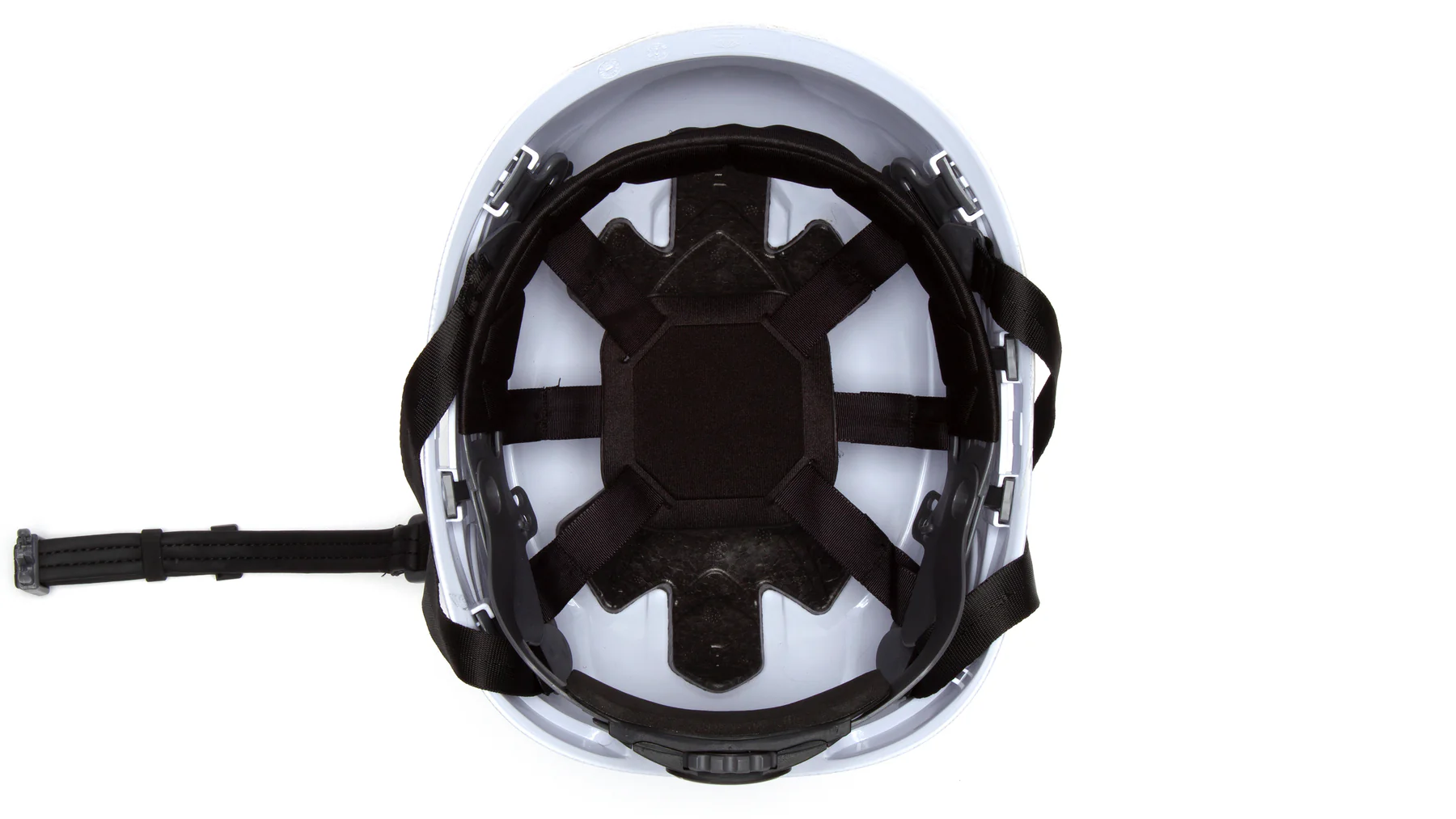 Ridgeline XR7 Hard Hat - White - Ridgeline XR7 6 Pt Ratchet Suspension (HP76110) - Image 7