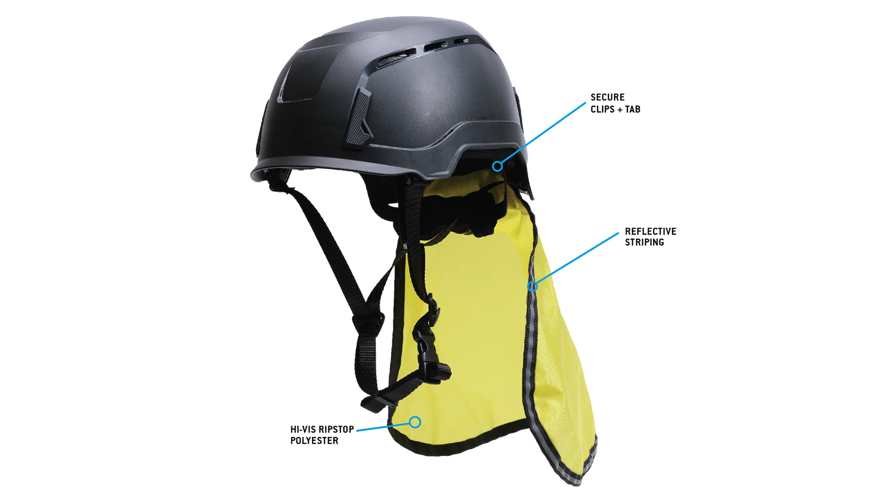 Pyramex- Type II Accessory - Cooling neck shade lime (HPT2CNS130)