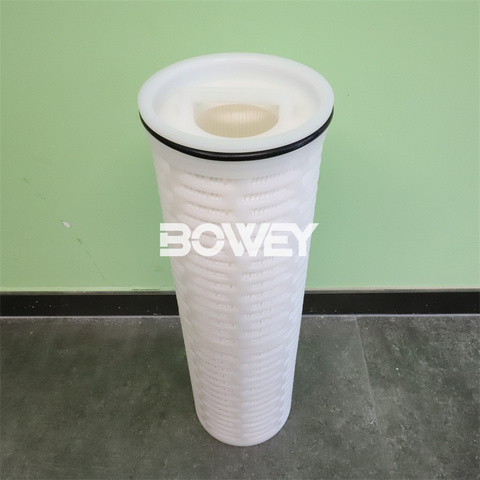 HFU660UY200J Bowey High Flow Water Treatment Folding Filter Purifier Element