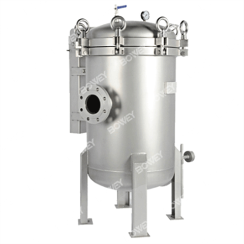 LFD-2-5P LFD-2-3P LFD-2-1P Bowey Water Filtration Wastewater Treatment Bag Filters Purifier System