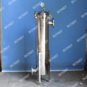 LFD-2-8P LFD-2-4P LFD-2-1P Bowey SS304,316L Bag Water Filter Purifier System Housing